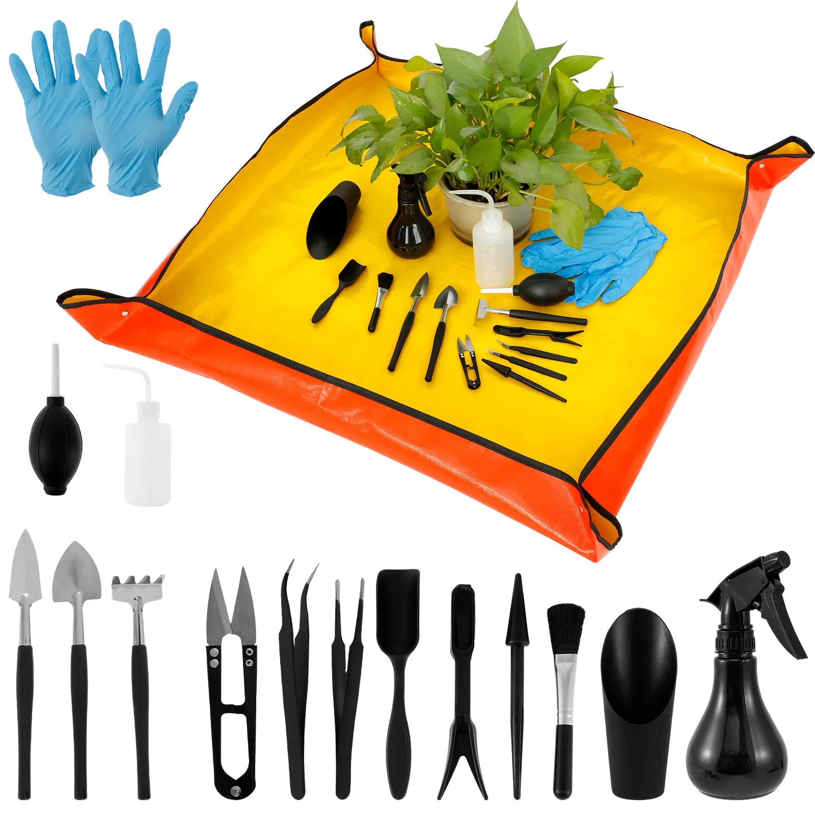 Bonsai Garden Kit - 13/16 шт., мини-набор для садовых растений