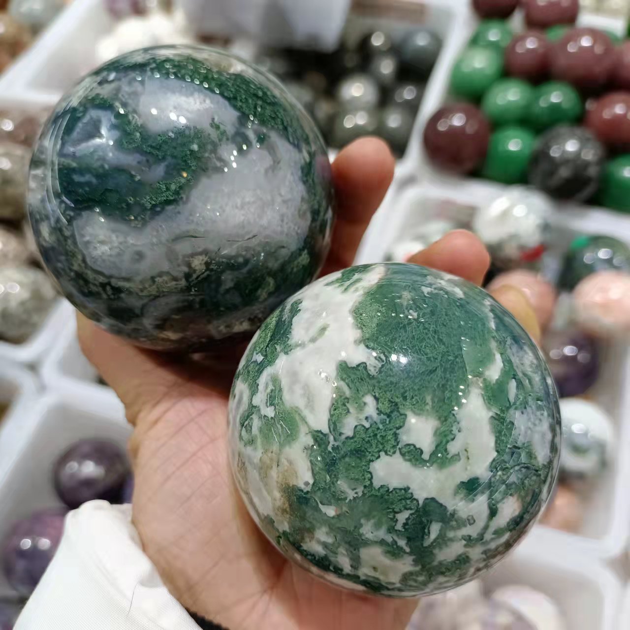 Натуральная Моховая Агатовая к – обзор и цена Bonsai Rock Garden