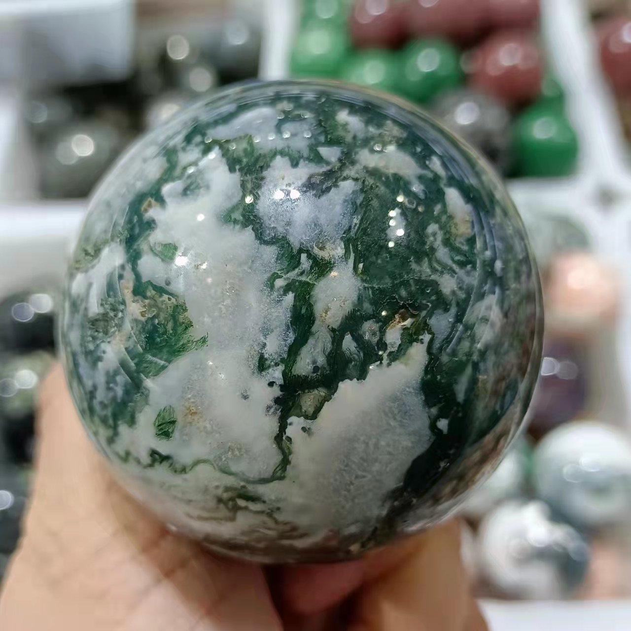 Натуральная Моховая Агатовая к – обзор и цена Bonsai Rock Garden