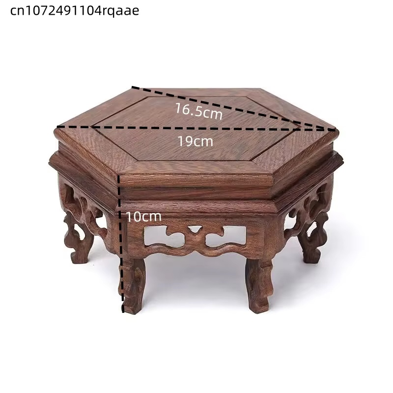 Деревянная шестиугольная подст – обзор и цена Bonsai Garden Stand
